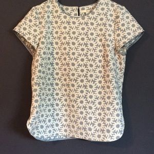 Boden daisy jacquard shirt